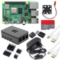 Raspberry Pi 4 Kit / Set (Complete Set)  4GB RAM + Case + Fan + Heat Sinks + Power Adapter +32GB SD