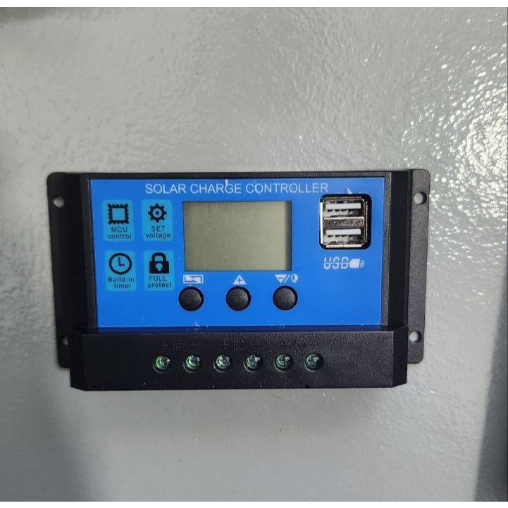 100W Solar Panel Complete Set  | Controller | Lead Acid Battery | Charger for Arduino/Esp32 project