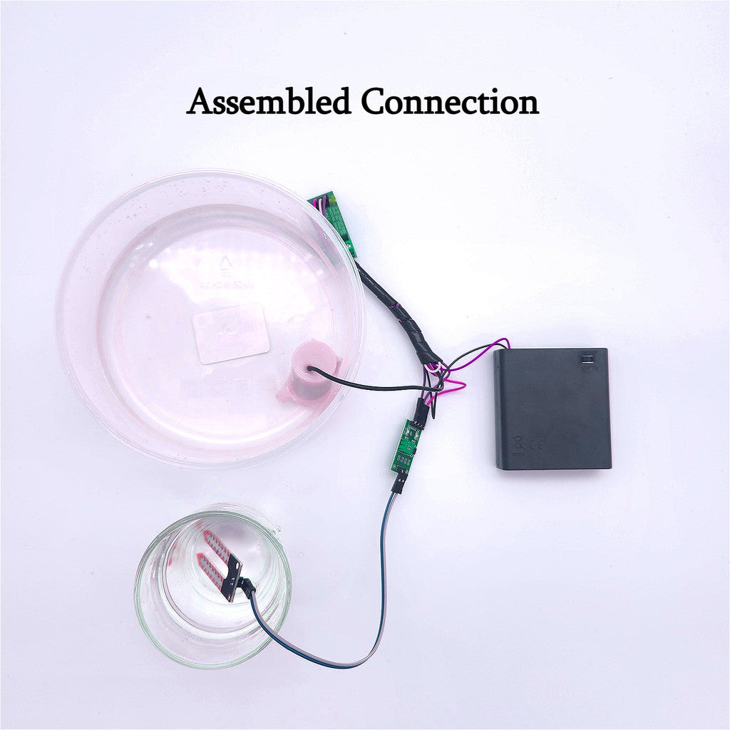 Smart DIY Automatic Watering Kit – Soil Moisture Sensor + Mini Pump + Relay Control | Self-Watering System for FYP, RBT