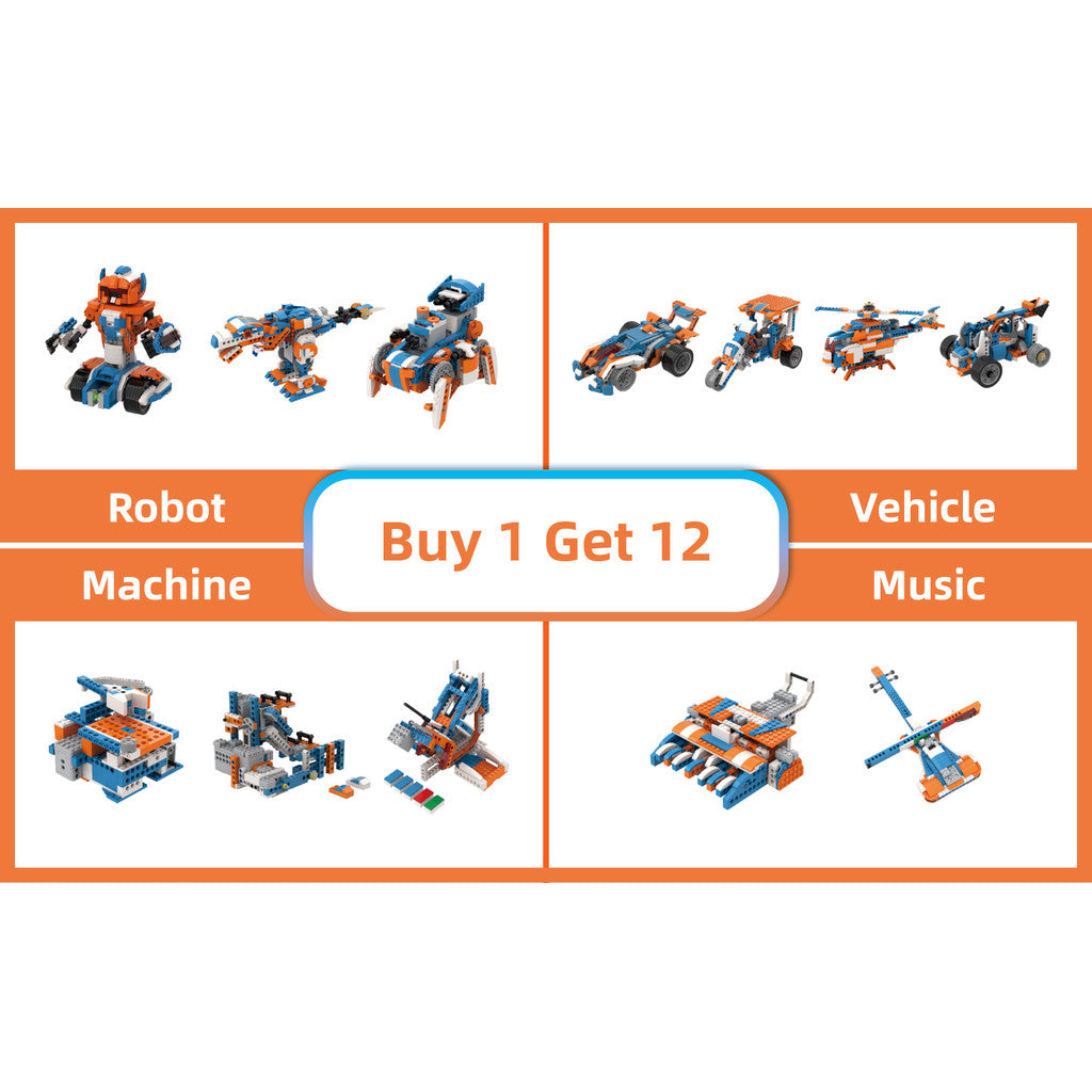 Apitor Robot X Ultimate STEM Robot Kit | Smart DIY Coding Robot for Kids (Top Model)