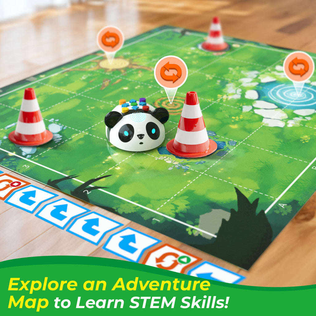 APITOR Panda STEM – Button-Controlled Coding Robot (NO APP)