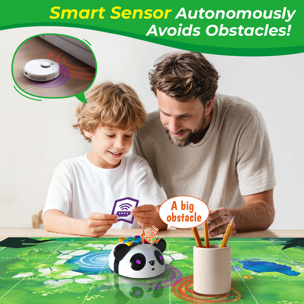 APITOR Panda STEM – Button-Controlled Coding Robot (NO APP)