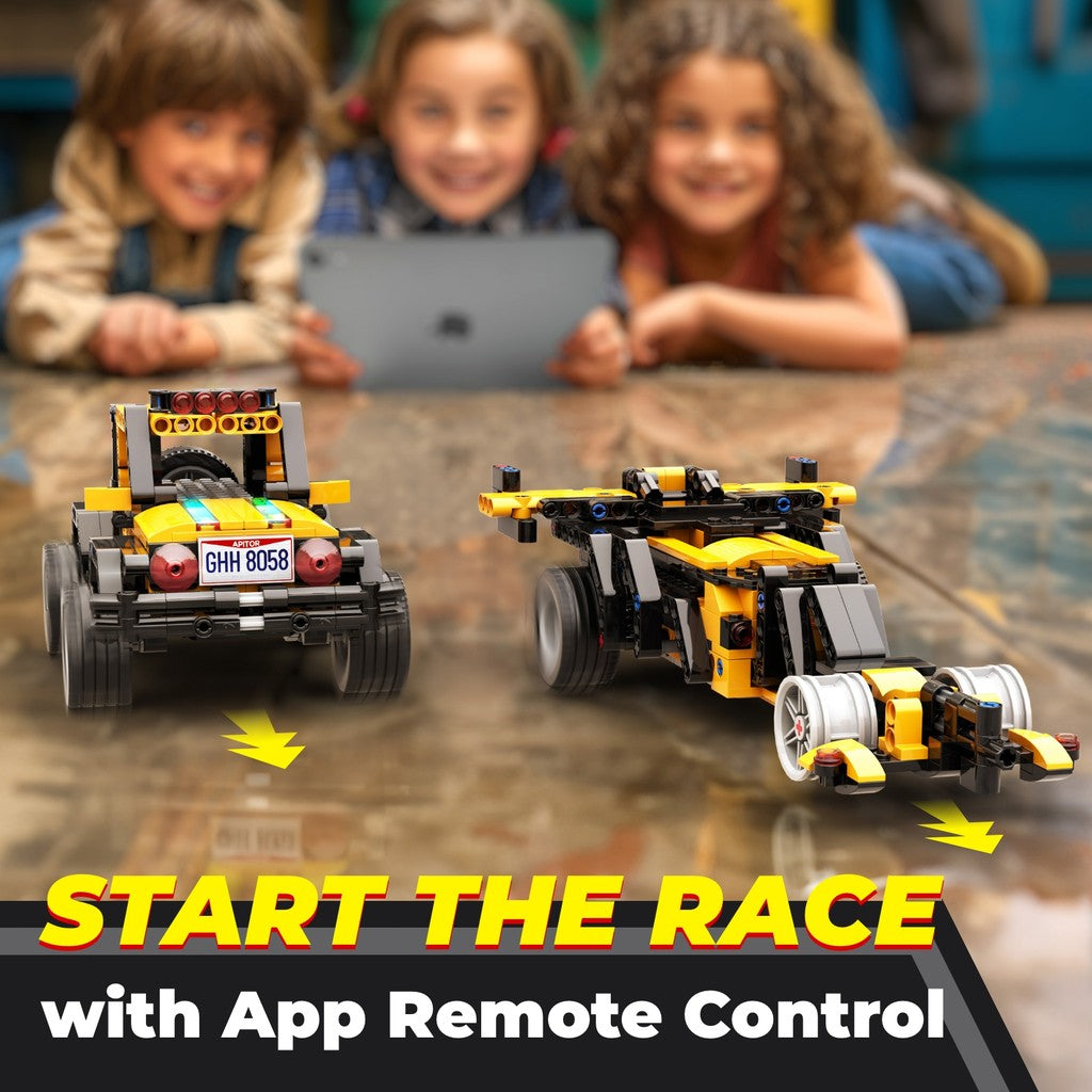 Apitor Robot R STEM Learning Kit | Creative Construction & Coding Robot Toy