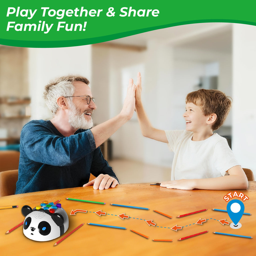 APITOR Panda STEM – Button-Controlled Coding Robot (NO APP)