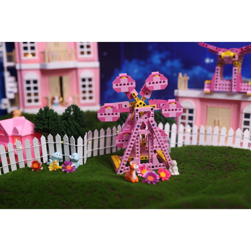 Apitor Robot G Cute Pink STEM Toy | DIY Smart Robot for Hands-On Learning